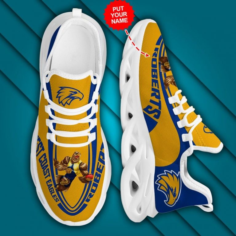 Personalized West Coast Eagles clunky max soul shoes 3