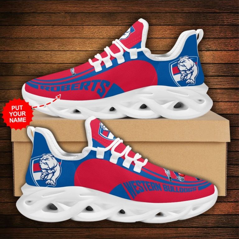 Personalized Western Bulldogs clunky max soul shoes 1