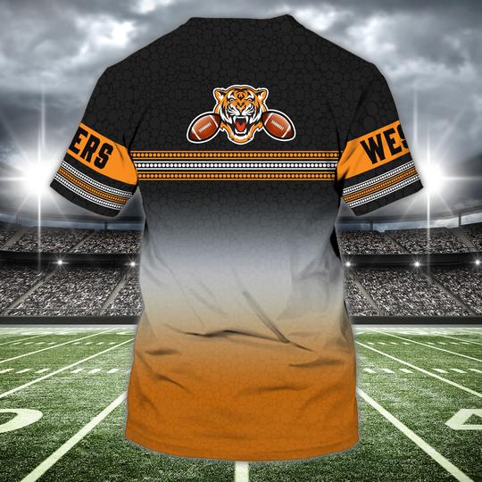 Personalized Wests Tigers personalized 3d t shirt 3 Personalized Wests Tigers personalized 3d t shirt 2