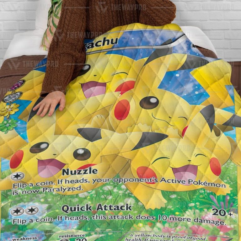 Pikachu Generations quilt 2