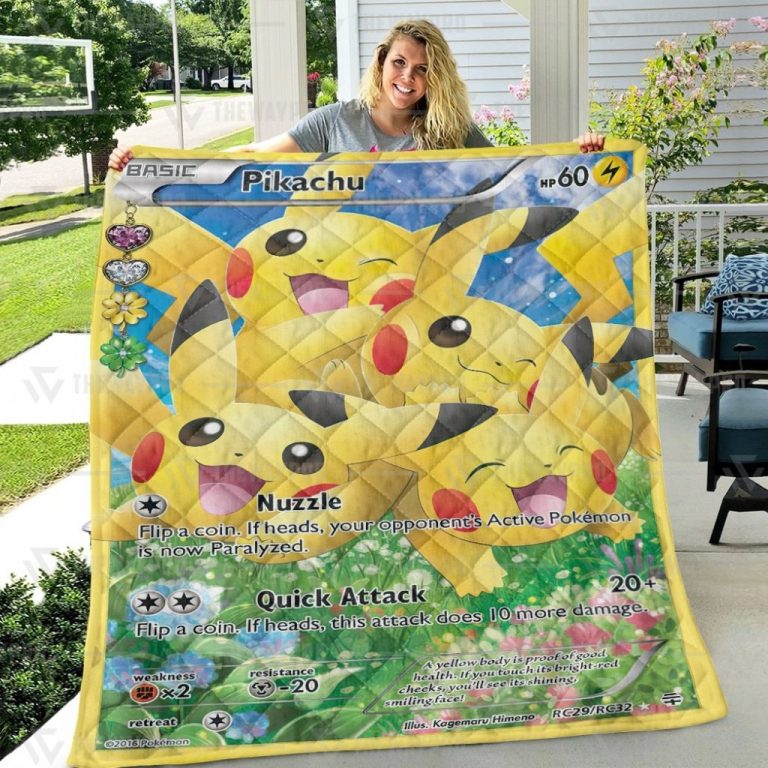 Pikachu Generations quilt 3