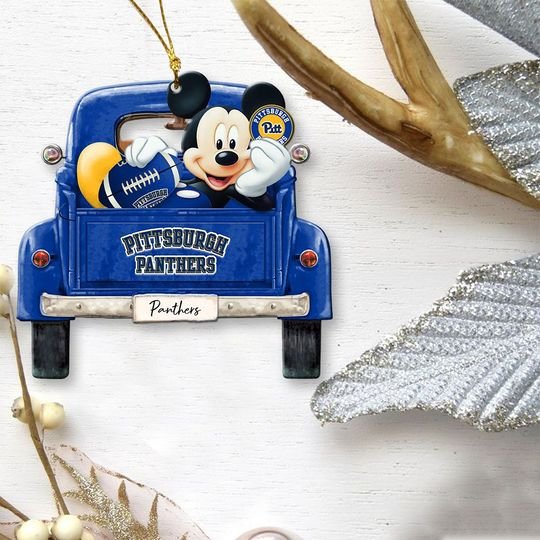 Pittsburgh Panthers NCAA3 Wooden Ornament2