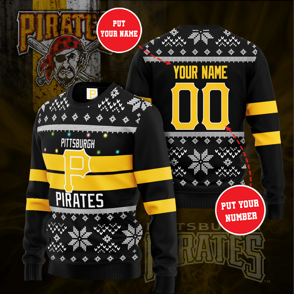 Pittsburgh pirates custom name sweater