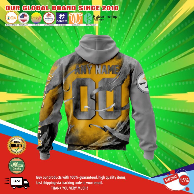 Pittsburgh steelers skull jersey hoodie5 Pittsburgh steelers skull jersey hoodie5