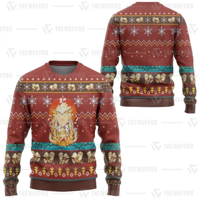 Pokemon Arcanine sweater sweatshirt 2