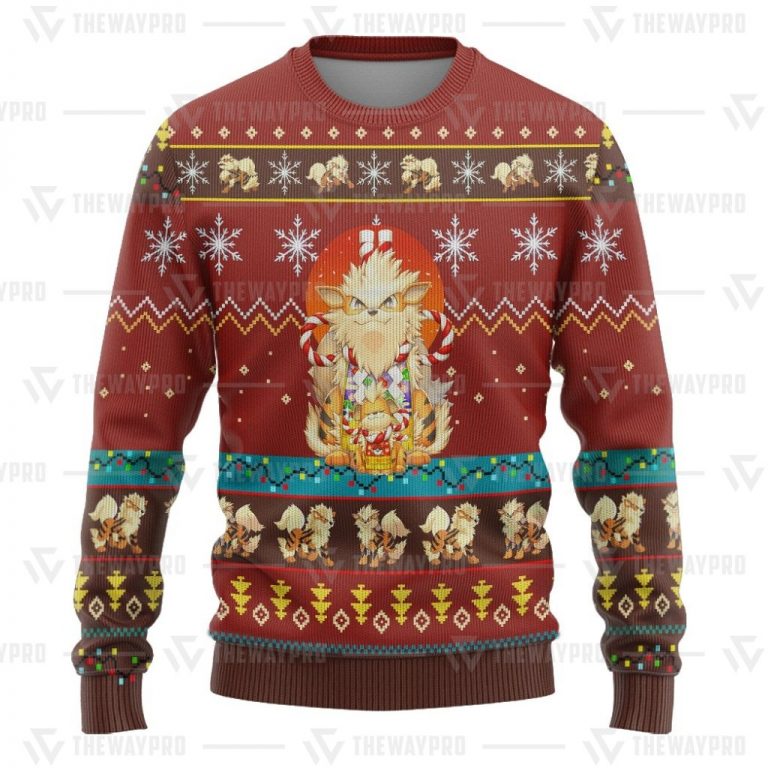 Pokemon Arcanine sweater sweatshirt 3