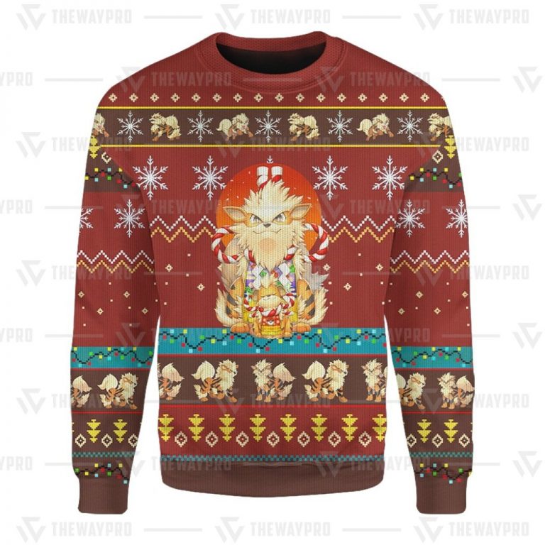 Pokemon Arcanine sweater sweatshirt 5