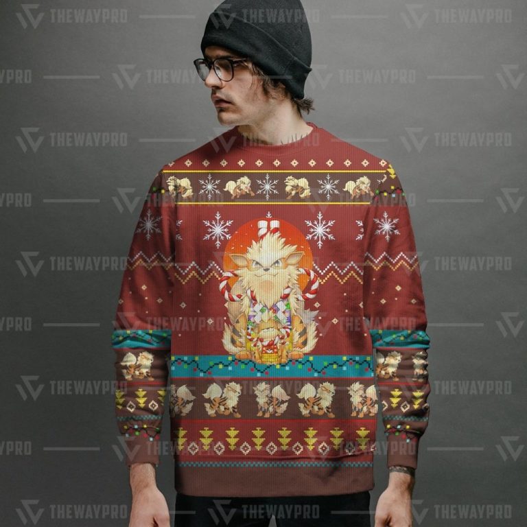 Pokemon Arcanine sweater sweatshirt 6