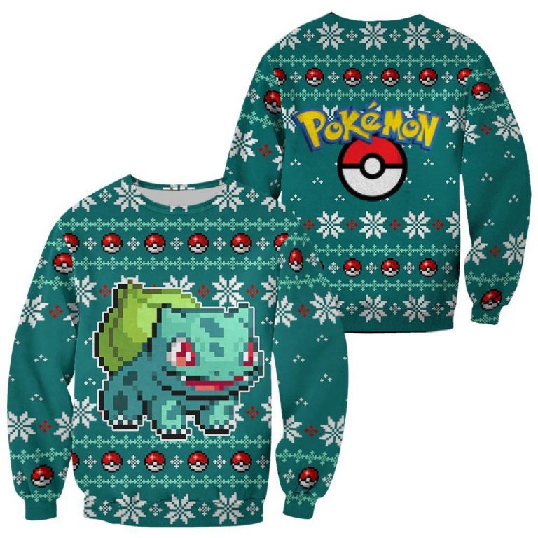 Pokemon Bulbasaur sweater sweatshirt 1
