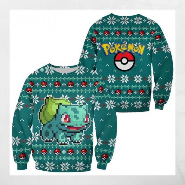 Pokemon Bulbasaur sweater sweatshirt 3