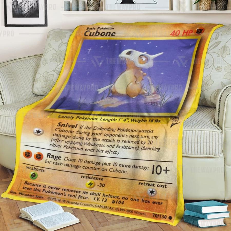 Pokemon Cubone Blanket 4 Pokemon Cubone Blanket