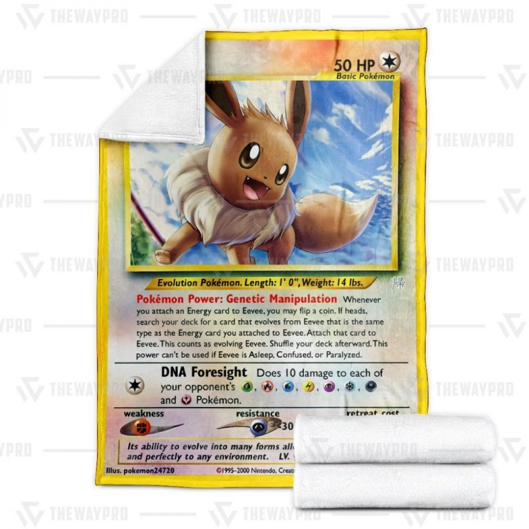 Pokemon Eevee Soft Blanket 2