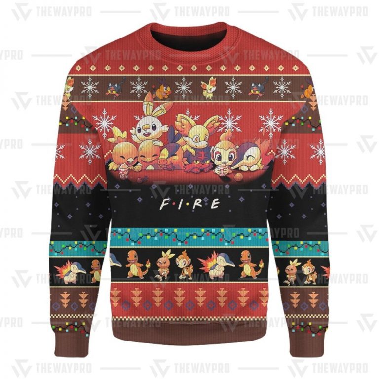 Pokemon Fire sweater sweatshirt 3
