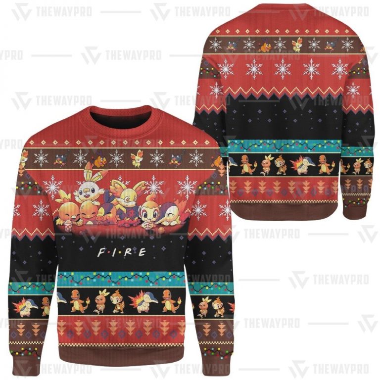 Pokemon Fire sweater sweatshirt 4