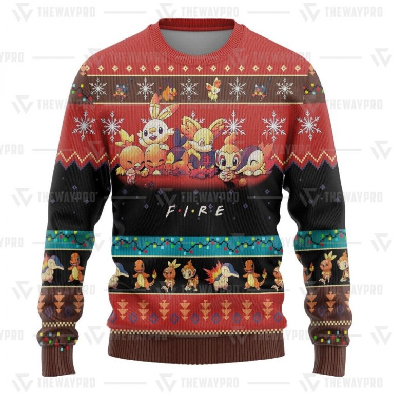 Pokemon Fire sweater sweatshirt 5
