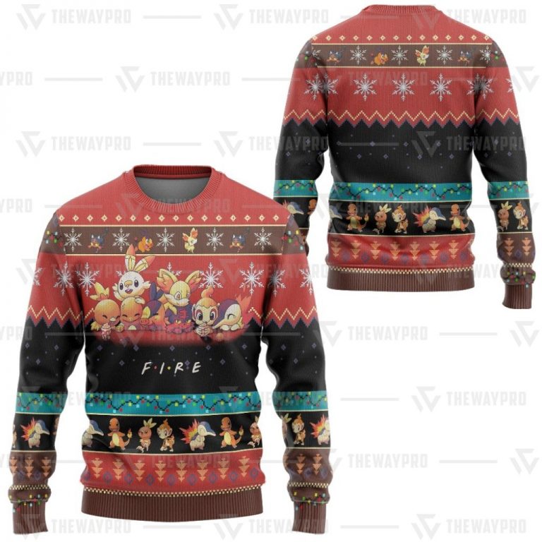 Pokemon Fire sweater sweatshirt 6