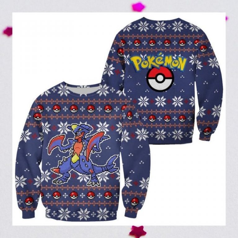 Pokemon Garchomp sweater sweatshirt 3