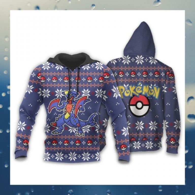 Pokemon Garchomp sweater sweatshirt 4