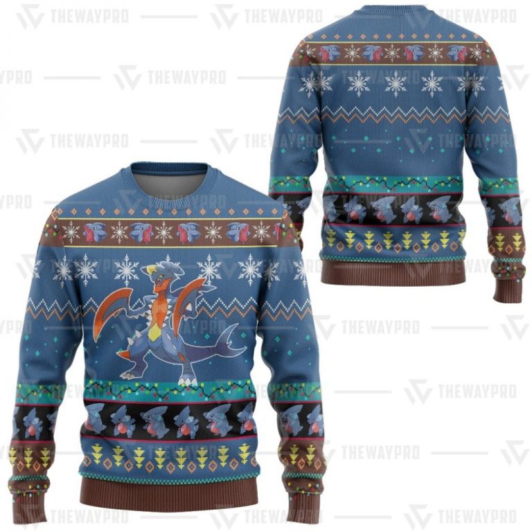 Pokemon Garchomp sweater sweatshirt 5