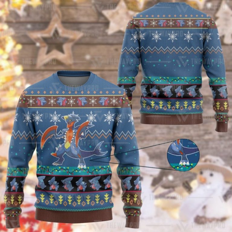 Pokemon Garchomp sweater sweatshirt 6