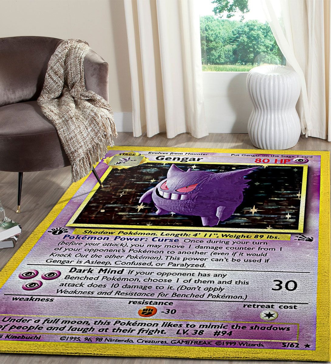 Pokemon Gengar Rug 2