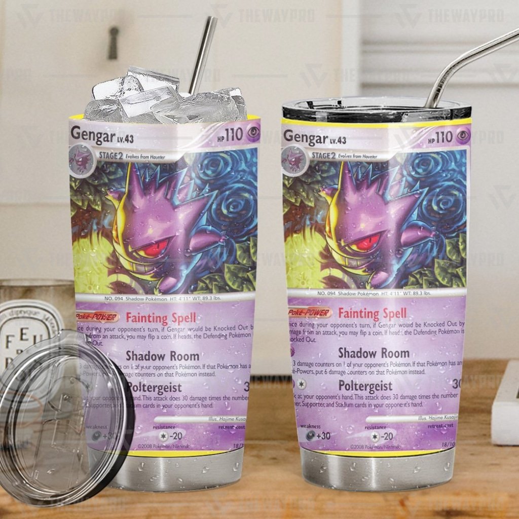 Pokemon Gengar Tumbler