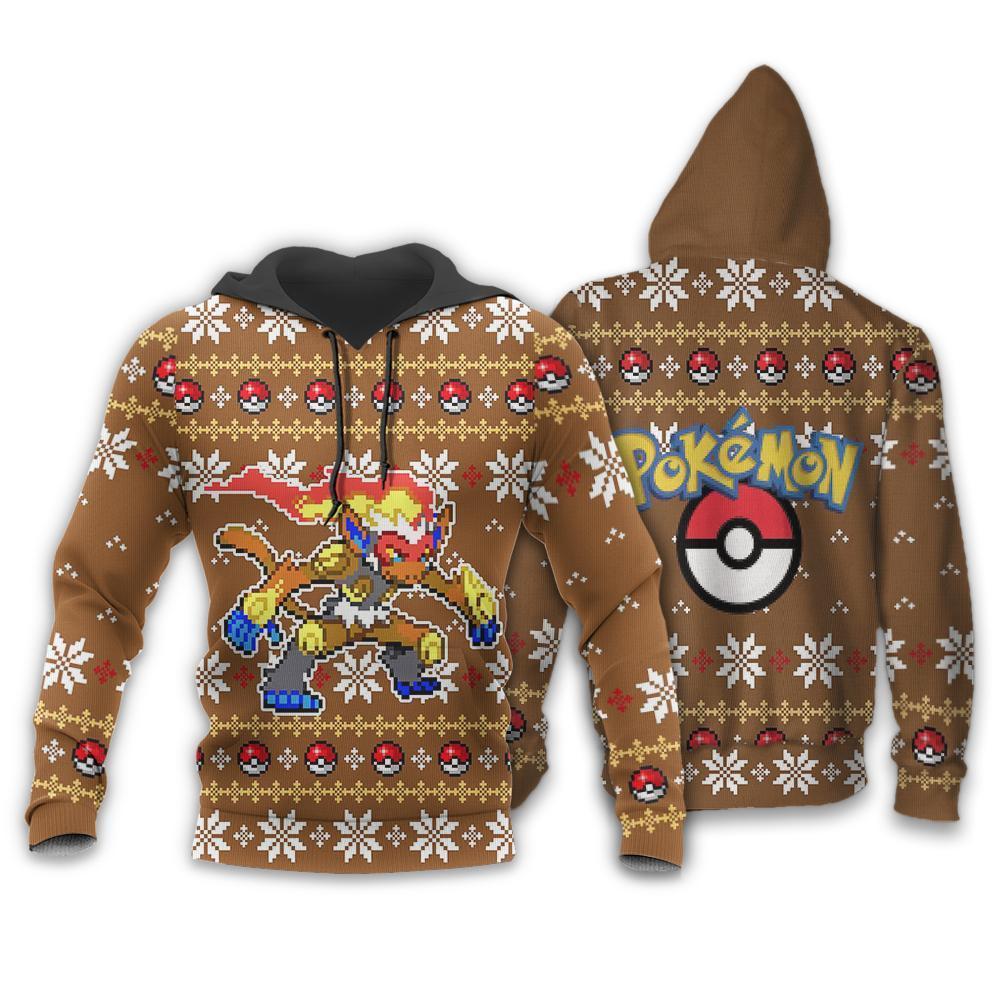 Pokemon Infernape pokeball sweater, sweatshirt 4 Pokemon Infernape pokeball sweater sweatshirt 2