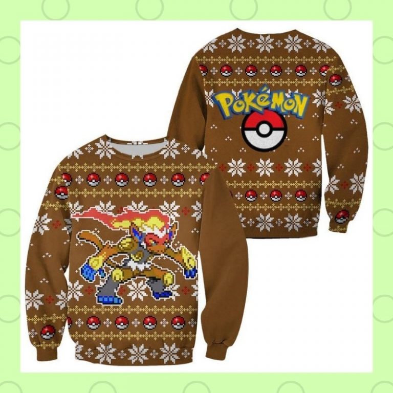 Pokemon Infernape pokeball sweater, sweatshirt 3 Pokemon Infernape pokeball sweater sweatshirt 3
