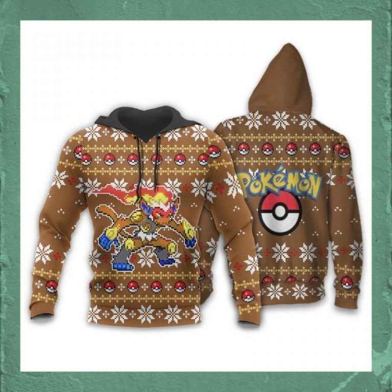 Pokemon Infernape pokeball sweater, sweatshirt 4 Pokemon Infernape pokeball sweater sweatshirt 4