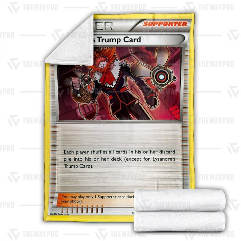 Pokemon Lysandres Trump Card Phantom Forces blanket 3