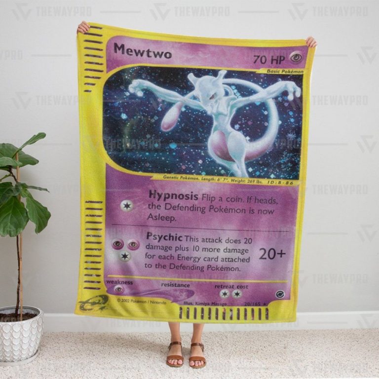 Pokemon Mewtwo Expedition blanket 5