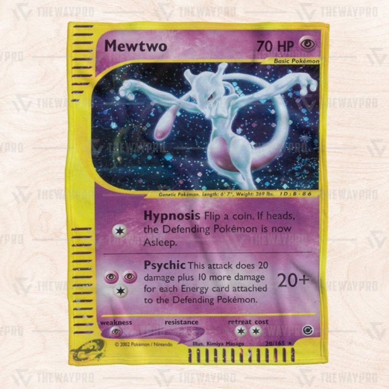 Pokemon Mewtwo Expedition blanket 6