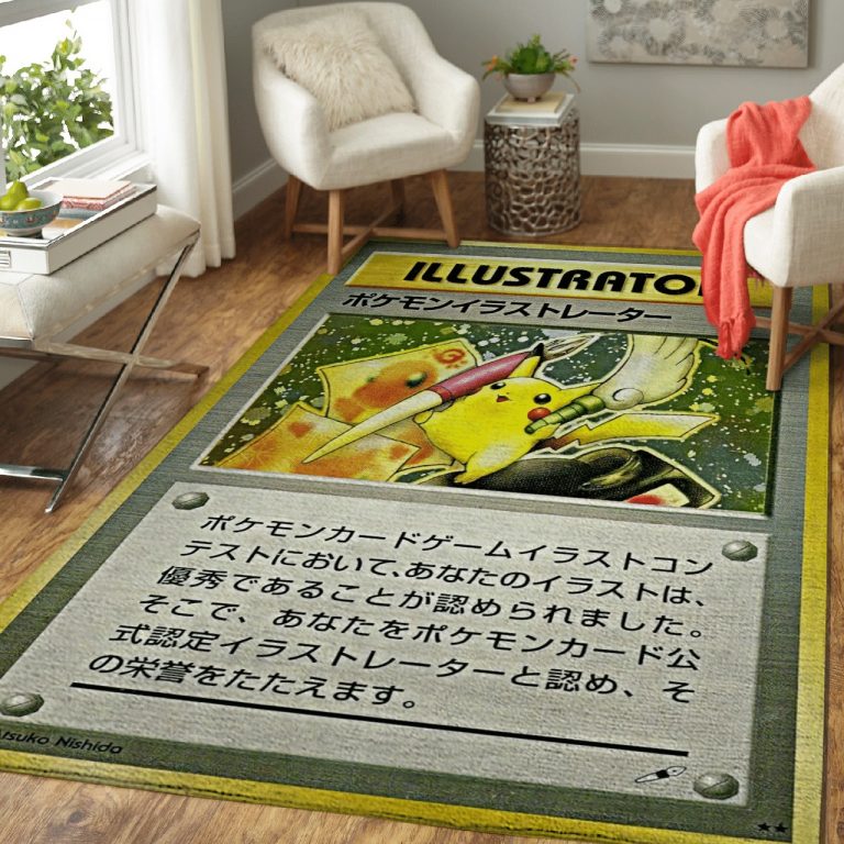 Pokemon Pikachu Rug