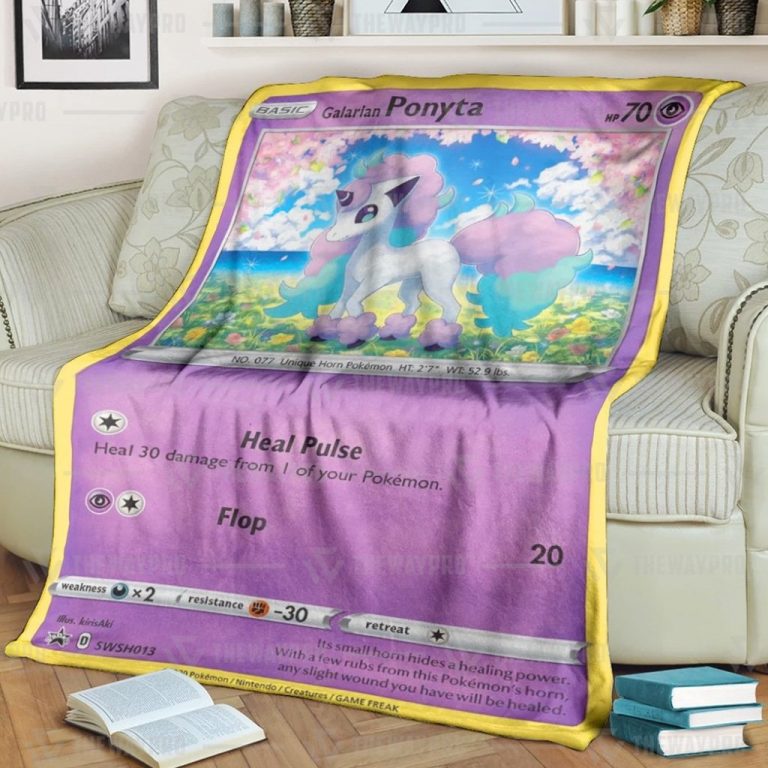 Pokemon Ponyta Blanket