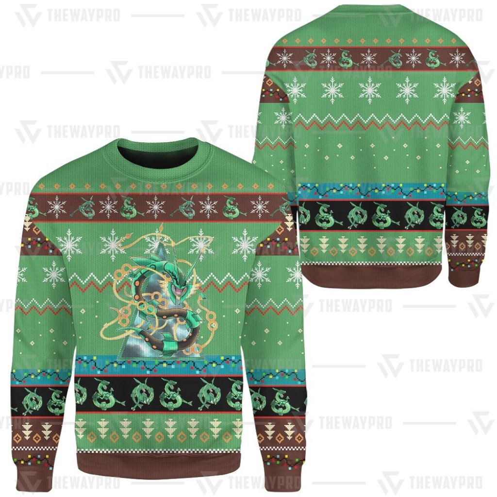 HOT Rayquaza Pokemon sweater, sweatshirt 4 Pokemon Rayquaza sweater sweatshirt 4