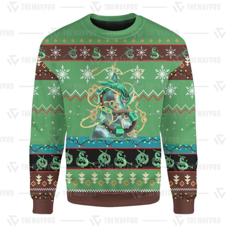 Pokemon Rayquaza Sweater, Sweatshirt 5 Pokemon Rayquaza sweater sweatshirt 5