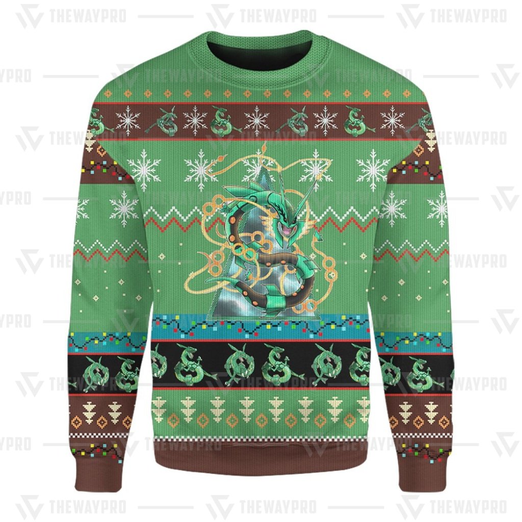 HOT Rayquaza Pokemon sweater, sweatshirt 3 Pokemon Rayquaza sweater sweatshirt 5