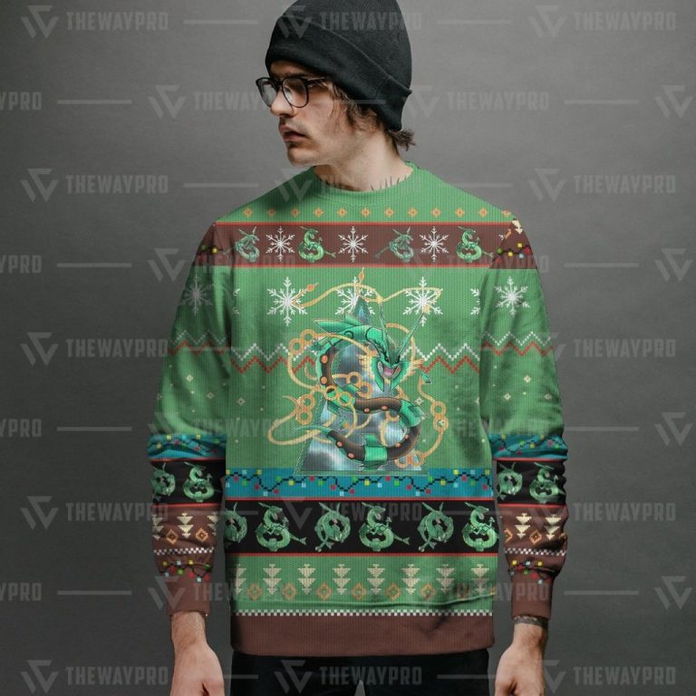 Pokemon Rayquaza Sweater, Sweatshirt 6 Pokemon Rayquaza sweater sweatshirt 6