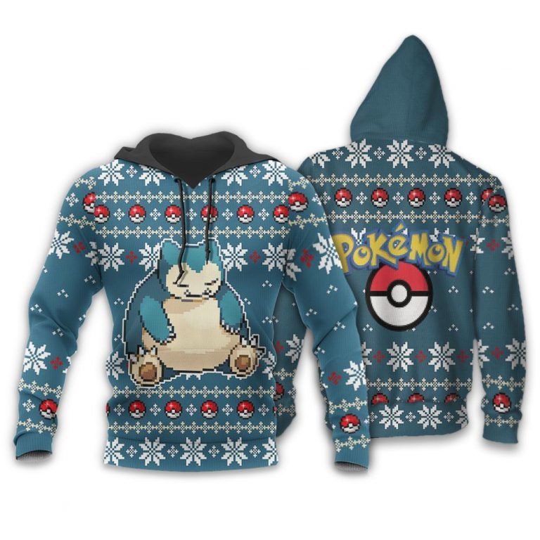 Pokemon Snorlax pokeball sweater sweatshirt 2