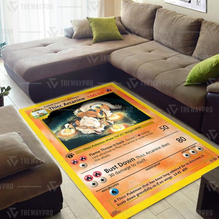 Pokemon Thicc Arcanine rug 2