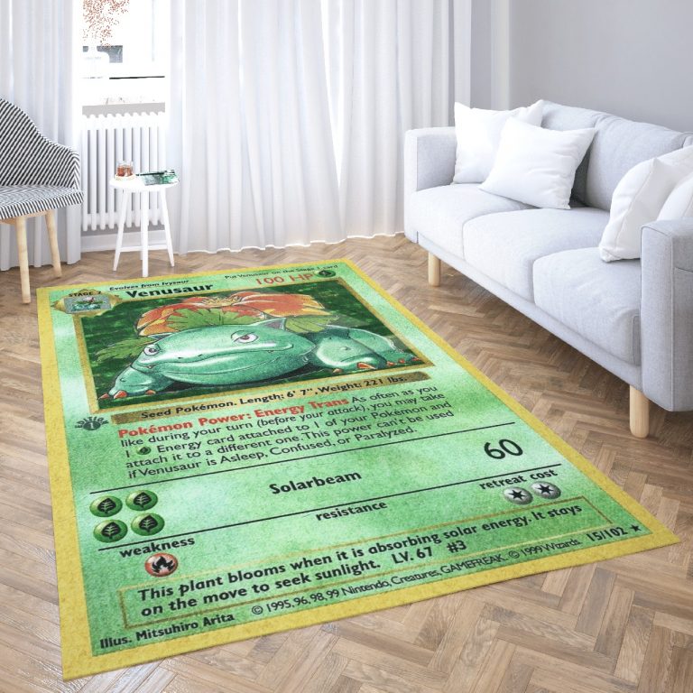 Pokemon Venusaur Rug 1