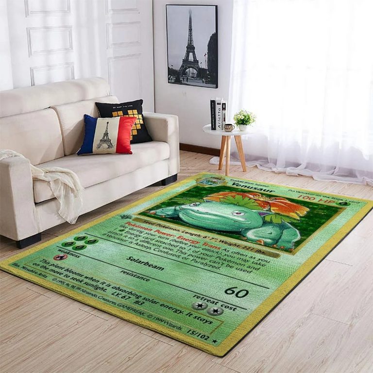 Pokemon Venusaur Rug 3