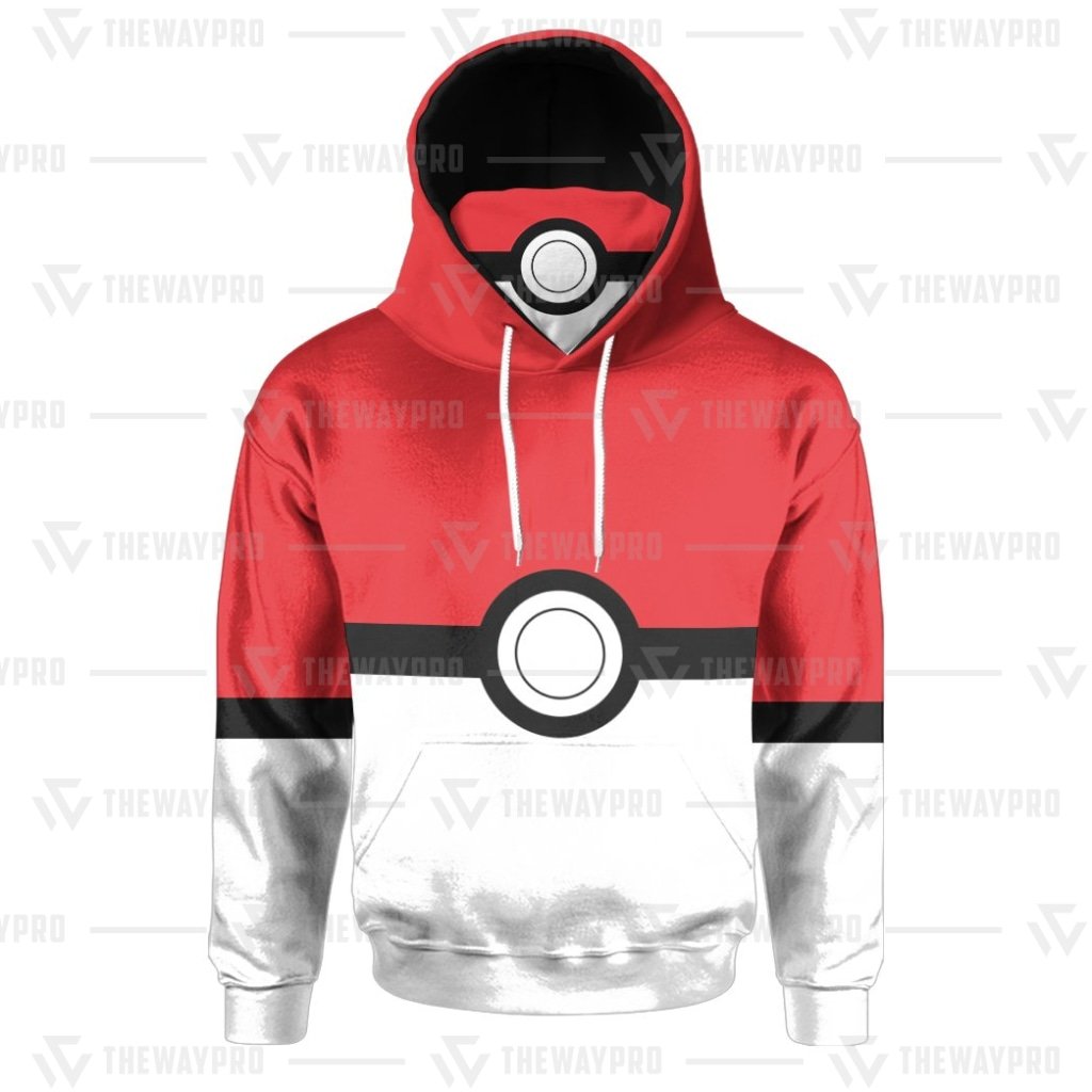 Pokemon pokeball hoodie mask 2 Pokemon pokeball hoodie mask 5
