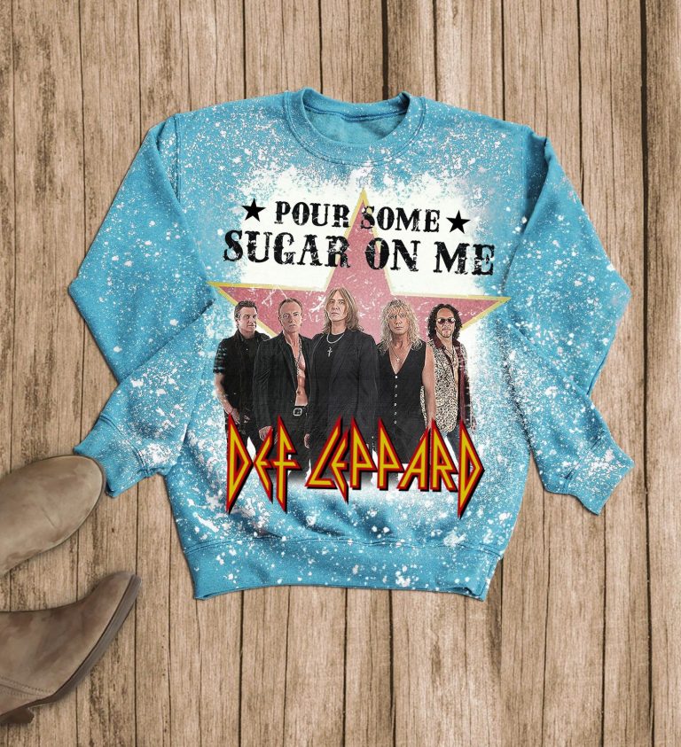Pour some sugar on me Def Leppard do you take sugar one lump or two pajamas set 2