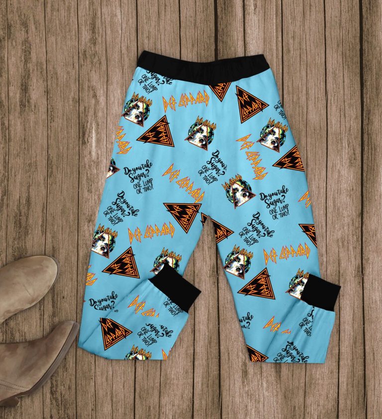 Pour some sugar on me Def Leppard do you take sugar one lump or two pajamas set 3