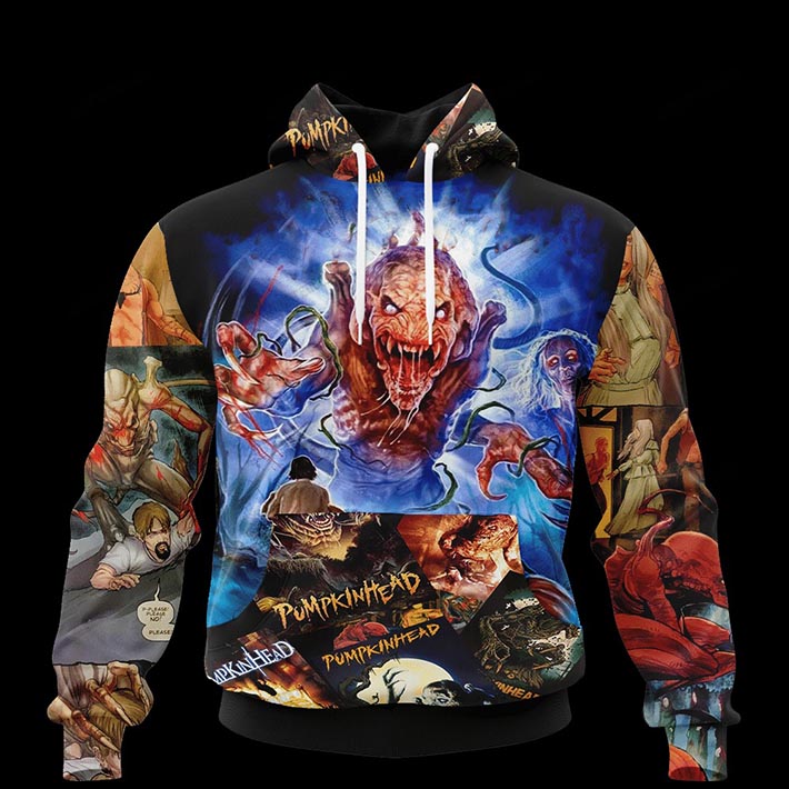JOIN HALLOWEEN WITH STYLISH FASHIONS IN 2021 87 Pumpkinhead Halloween Horror 3D Hoodie Hoodie Mask