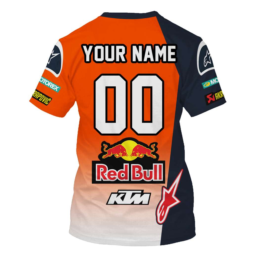 Red Bull KTM Racing custom name and number 3d shirt, hoodie 7 Red Bull KTM Racing custom name and number 3d shirt hoodie 6