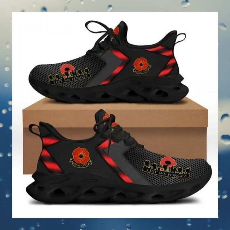 Remembrance day Canada Lest we forget max soul clunky sneaker shoes 3