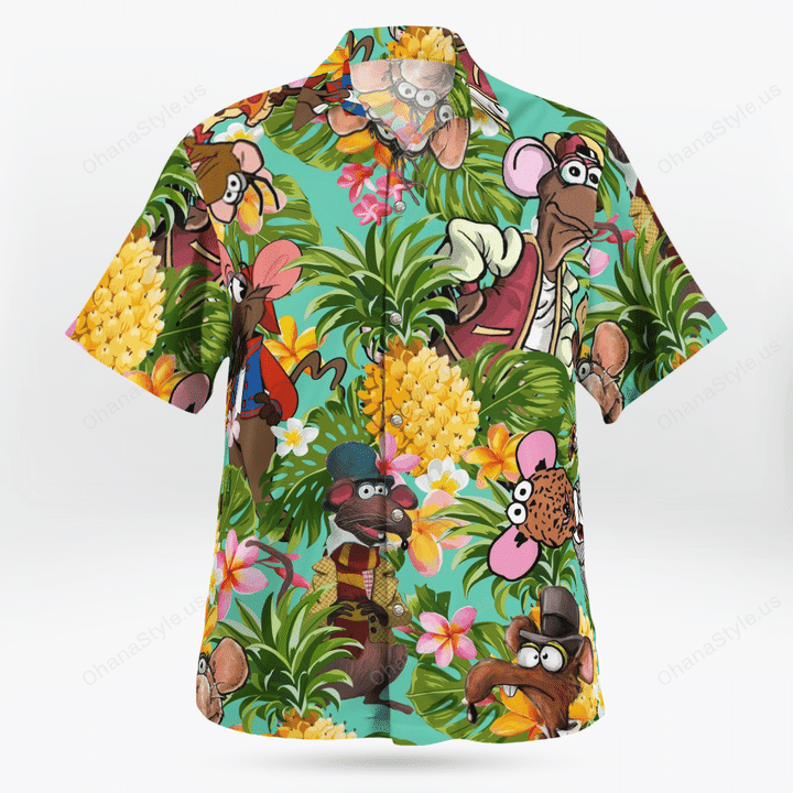Rizzo the rat tropical hawaiian shirt 1