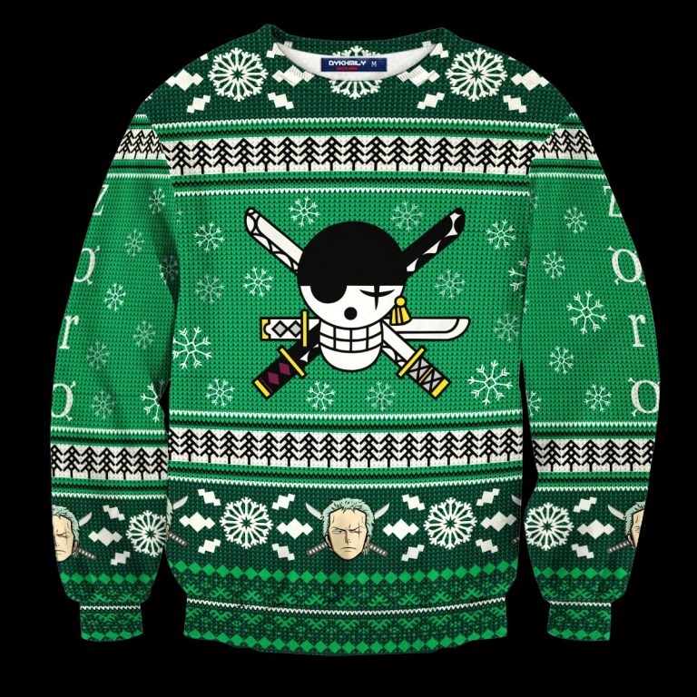 Roronoa Zoro One Piece skull pirate sweater sweatshirt 1